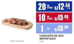 Makro Corazón de res importado oferta
