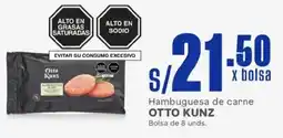 Makro Otto kunz hambuguesa de carne oferta