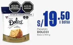 Makro Dolcci panetón bolsa oferta