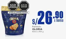 Makro Gloria panetón bolsa oferta