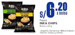 Makro Inka chips papas bolsa oferta