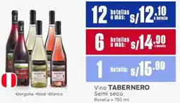 Makro Tabernero vino semi seco botella oferta