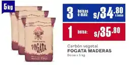 Makro Fogata maderas carbón vegetal oferta