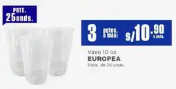 Makro EUROPEA Vaso oferta