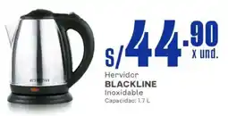Makro Blackline hervidor inoxidable oferta