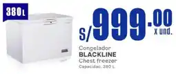 Makro Blackline congelador chest freezer oferta