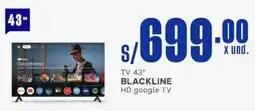 Makro Blackline tv 43" oferta