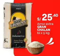 Plaza Vea Gran chalan arroz extra oferta