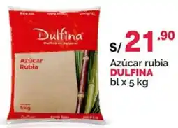 Plaza Vea Dulfin azúcar rubia oferta