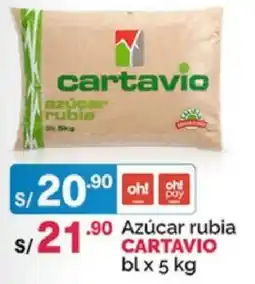 Plaza Vea Cartavio azúcar rubia oferta