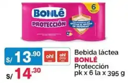 Plaza Vea Bonlé bebida láctea protección oferta