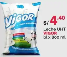 Plaza Vea Vigor leche uht oferta