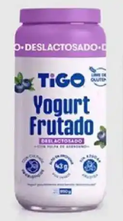 Plaza Vea Tigo yogurt frutado deslactosado oferta