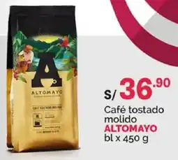 Plaza Vea Altomayo café tostado molido oferta