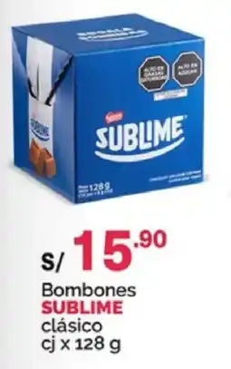 Plaza Vea Sublime bombones clásico oferta