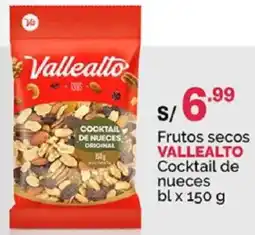 Plaza Vea Vallealto frutos secos cocktail de nueces oferta