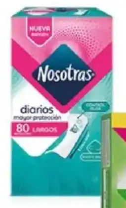 Plaza Vea Nosotras protectores diarios largos oferta