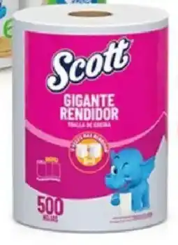 Plaza Vea Scott papel toalla gigante rendidor oferta