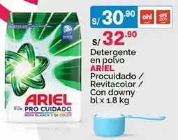 Plaza Vea Ariel detergente en polvo oferta