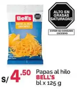 Plaza Vea Bell's papas al hilo oferta
