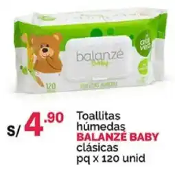 Plaza Vea Balanzé baby toallitas húmedas clásicas oferta