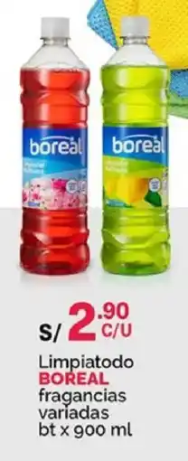 Plaza Vea Boreal limpiatodo fragancias variadas oferta