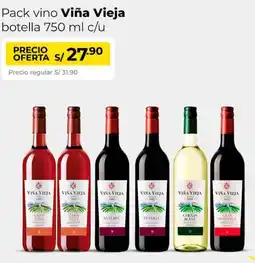 Metro Viña vieja pack vino oferta