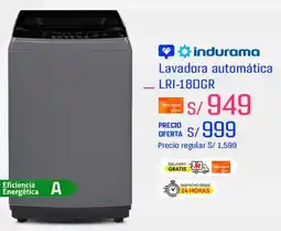 Metro Indurama lavadora automática oferta