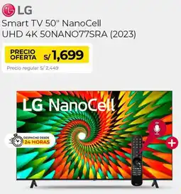 Metro Lg smart tv 50" oferta