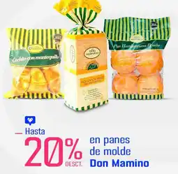 Metro Don mamino en panes de molde oferta