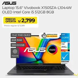Metro Asus laptop 15.6" oferta