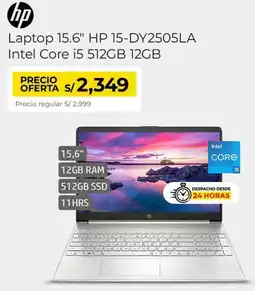 Metro Hp laptop 15.6" oferta