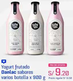 Metro Danlac yogurt frutado sabores oferta