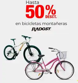Metro Radost en bicicletas montañeras oferta