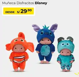 Metro Disney muñeca disfracitos oferta