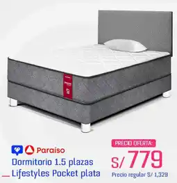 Metro Paraíso Dormitorio oferta