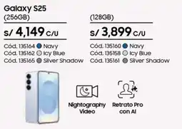 Hiraoka Samsung galaxy S25 oferta