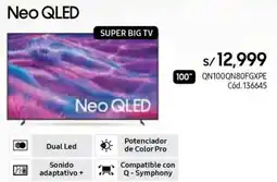 Hiraoka Samsung neo qled super big tv oferta