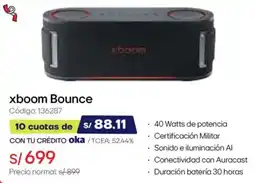 Hiraoka Lg xboom bounce oferta