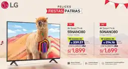 Hiraoka Lg smart tv 55" oferta