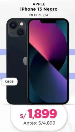La Curacao Apple iphone 13 negro oferta
