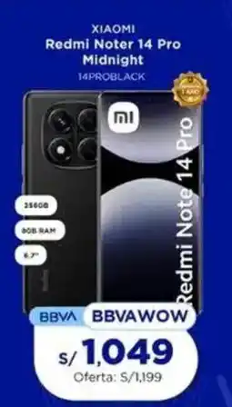La Curacao Xiaomi redmi noter 14 pro midnight oferta
