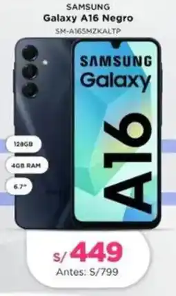 La Curacao Samsung galaxy A16 negro oferta