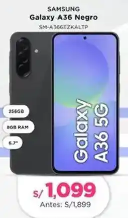 La Curacao Samsung galaxy A36 negro oferta