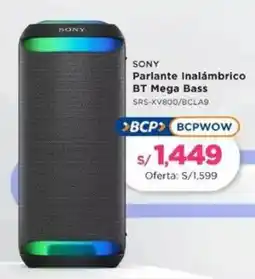 La Curacao Sony parlante inalámbrico oferta
