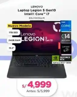 La Curacao Lenovo laptop legion 5 gen10 oferta