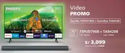 Hiraoka Philips tv led 75" oferta