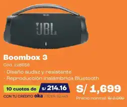Hiraoka Jbl boombox 3 oferta