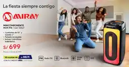 Hiraoka Miray minicomponente oferta