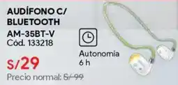 Hiraoka Audifono c/ bluetooth oferta